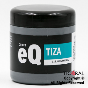 PINTURA TIZA EQ 116 GRIS NORDICO 200 CC X 3 UNIDADES